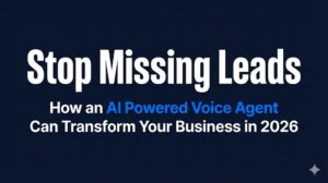 AI Powered Voice Agent hero image